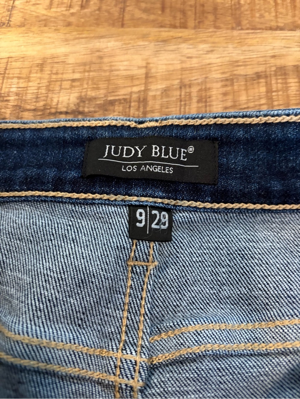 Judy Blue High-Rise Angled Side Seam Flare Jeans JB82538 - Picture 4 of 7